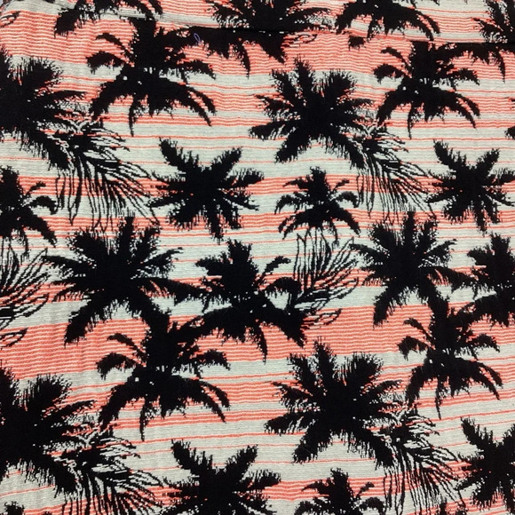 Topshop Tropical Palm Tree Skirt Size 2 - Picture 3 of 9